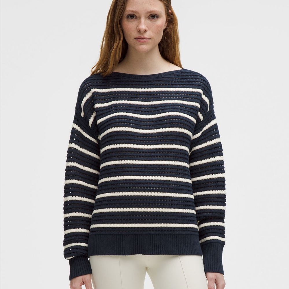 Brand New Lululemon Crochet Pullover